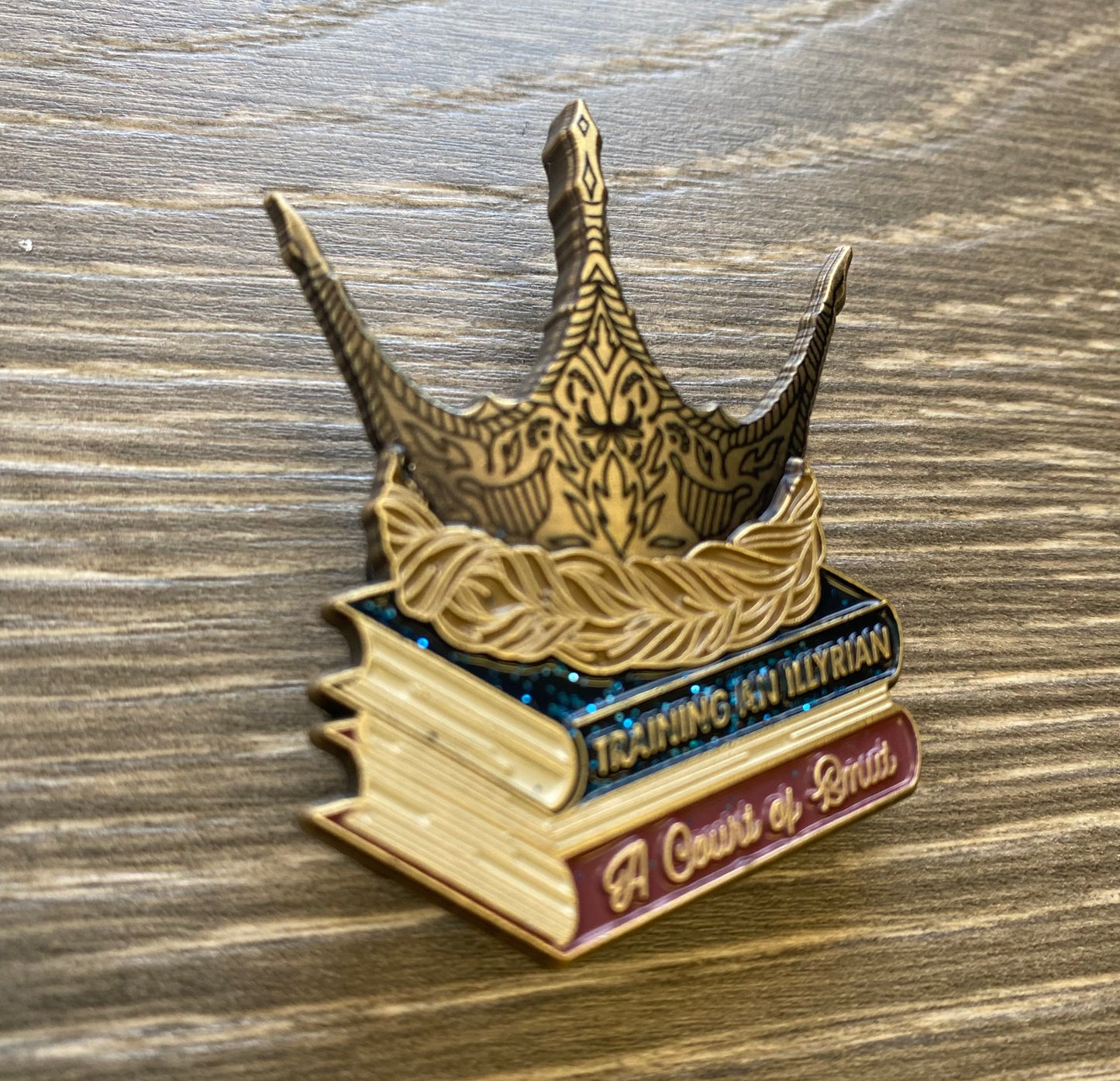 Nestas Crown 3D Enamel Pin SJM Merch Enamel Pin Gifts for Her Best Friend Gifts ACOTAR Pin Sarah J Maas Bookish Merch Reader Merch Bookish