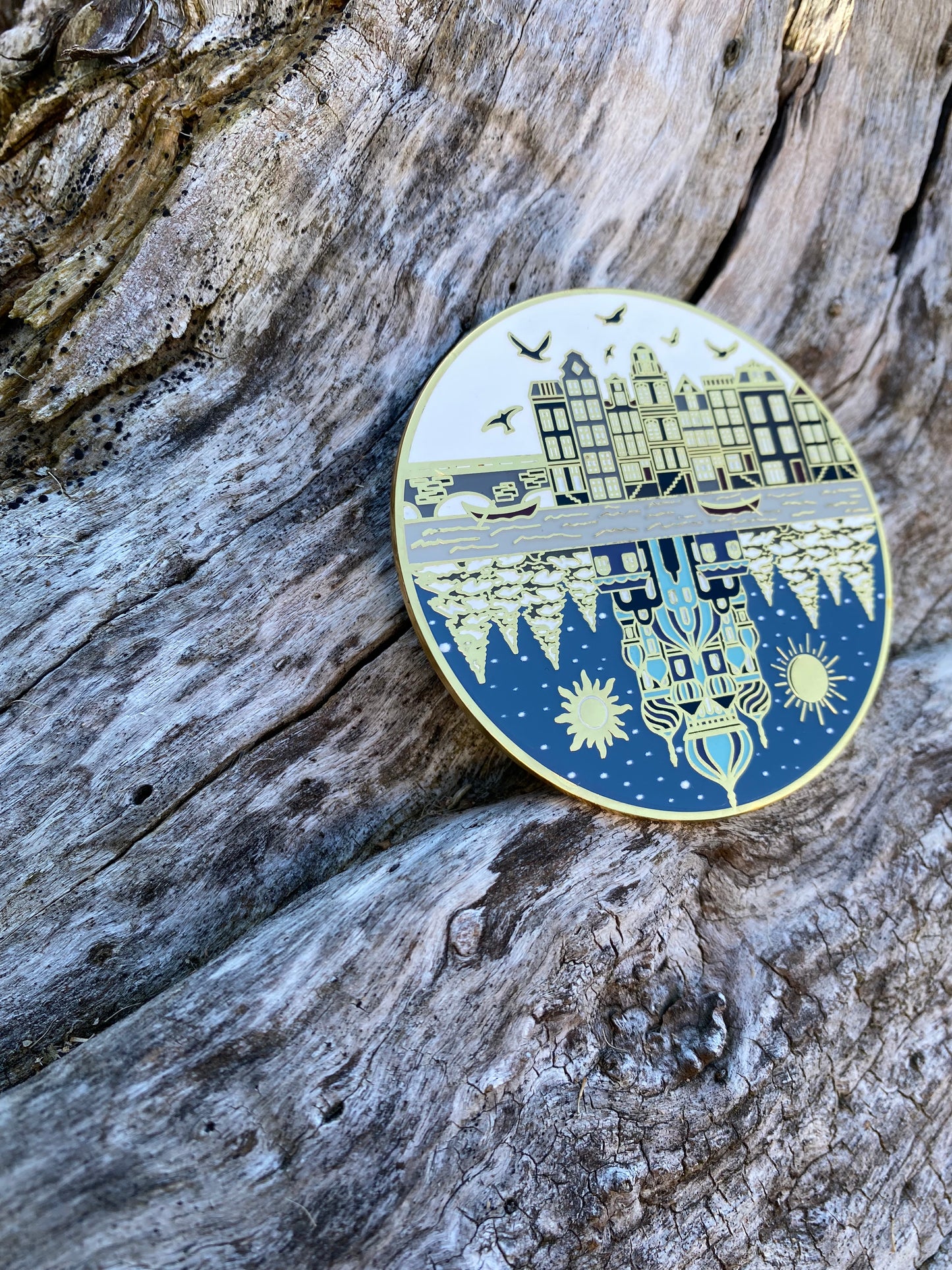 Ravka and Ketterdam Location Hard Enamel Pin SOC Bookish Destinations Reader Gifts For Her Gift For Him The Little Palace