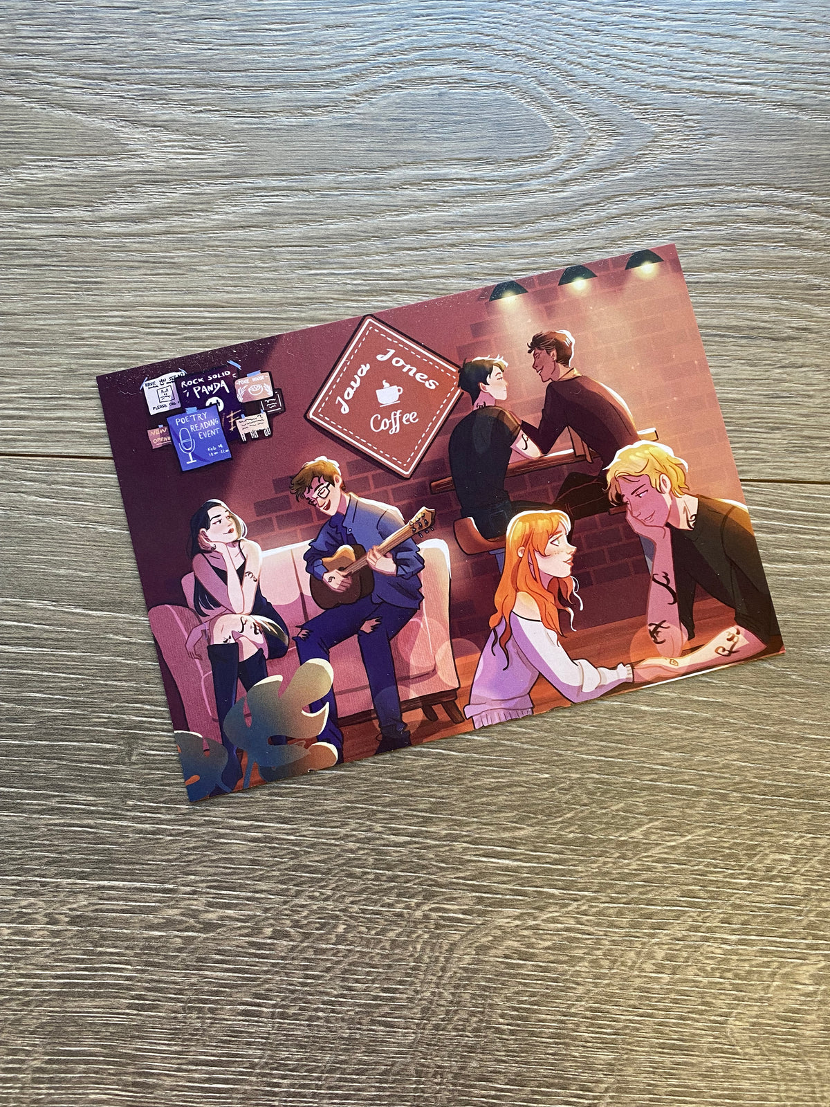 Java Jones Shadowhunters Shadowhunters Coffee Break at Java Jones 5x7 Art Print – Enchanted Extras