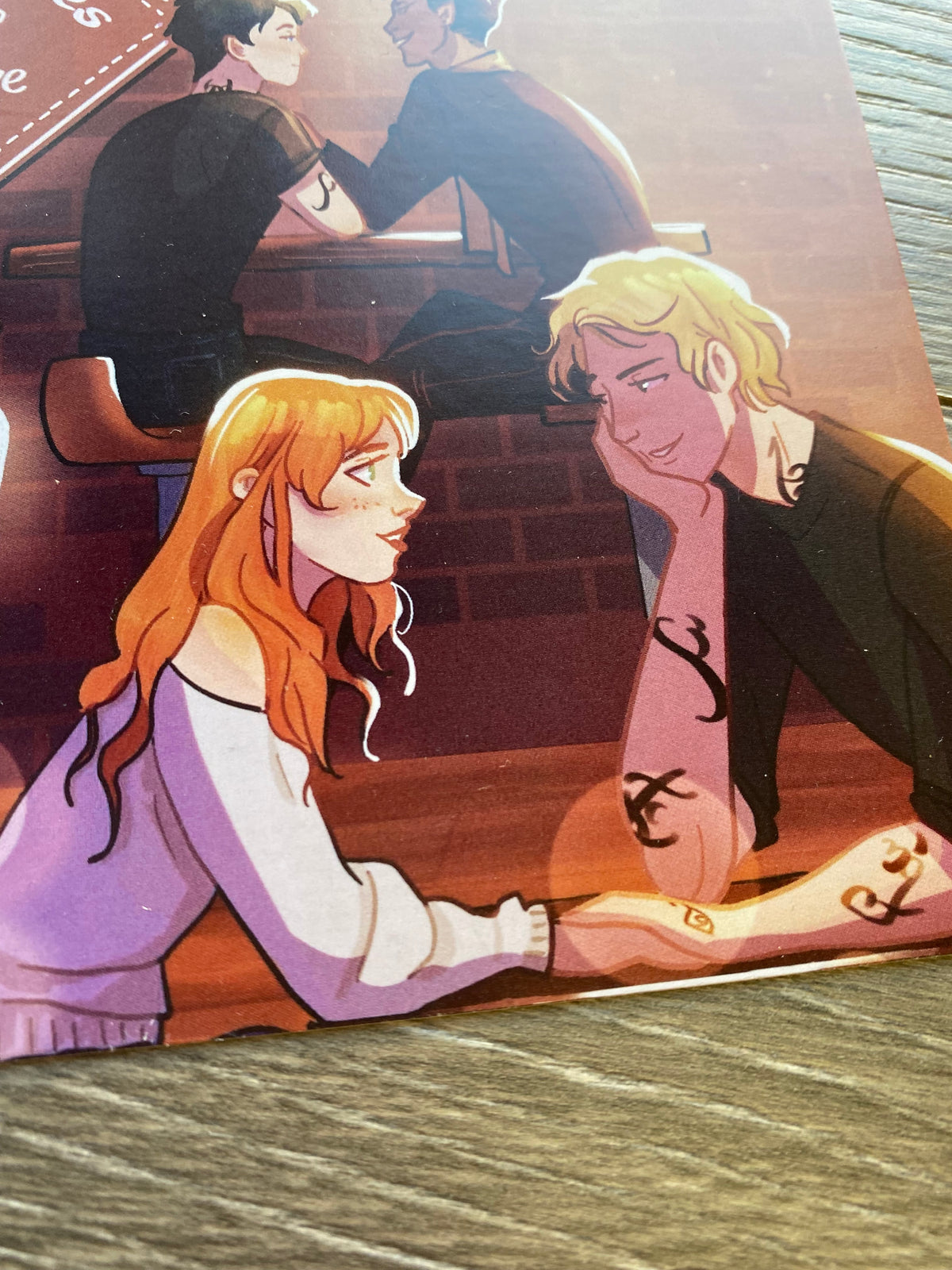Java Jones Coffee Shadowhunters Coffee Break at Java Jones 5x7 Art Print – Enchanted Extras