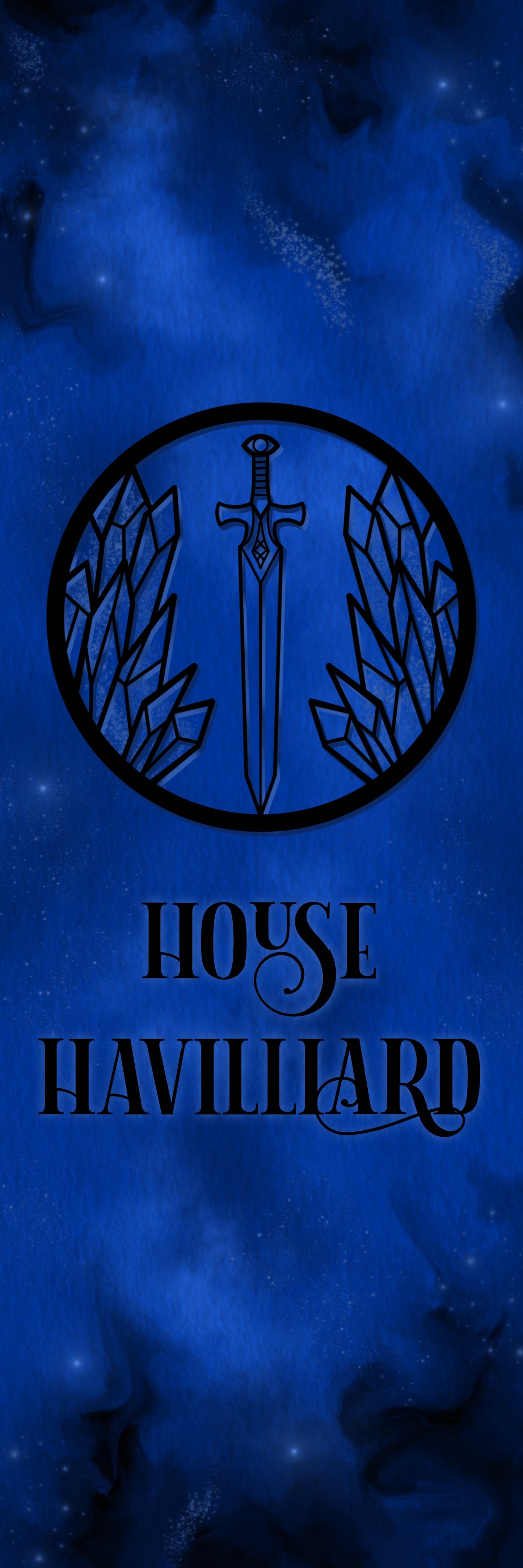 Throne of Glass House Bookmarks Sarah J Maas Bookish Merch