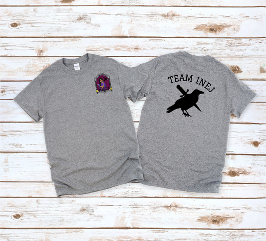 Team Inej T Shirt SOC Tee Gift For Book Lover Reader Gifts Best Friend Crows The Wraith Apparel Bookish Merch Book Character Tee