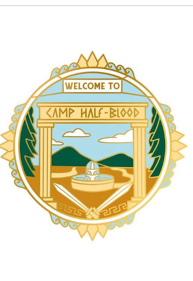 Camp Enamel Pin Bookish Destination
