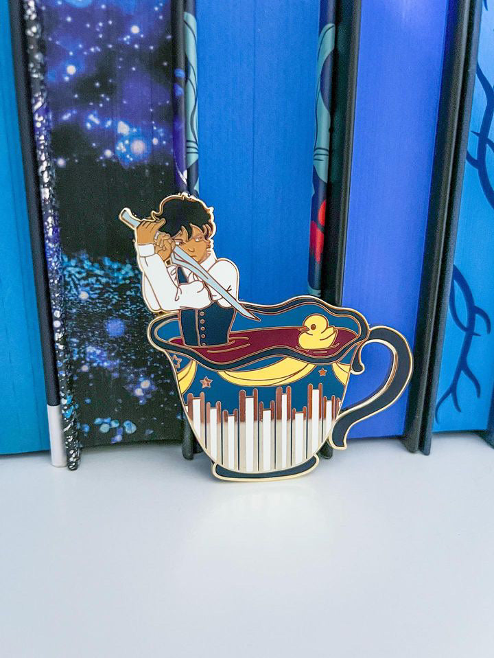 Enchanted Sips Will Herondale The Infernal Devices 3 Inch Enamel Pin  Shadowhunters Teacups Reader Gift For Book Lover Best Friend Gift