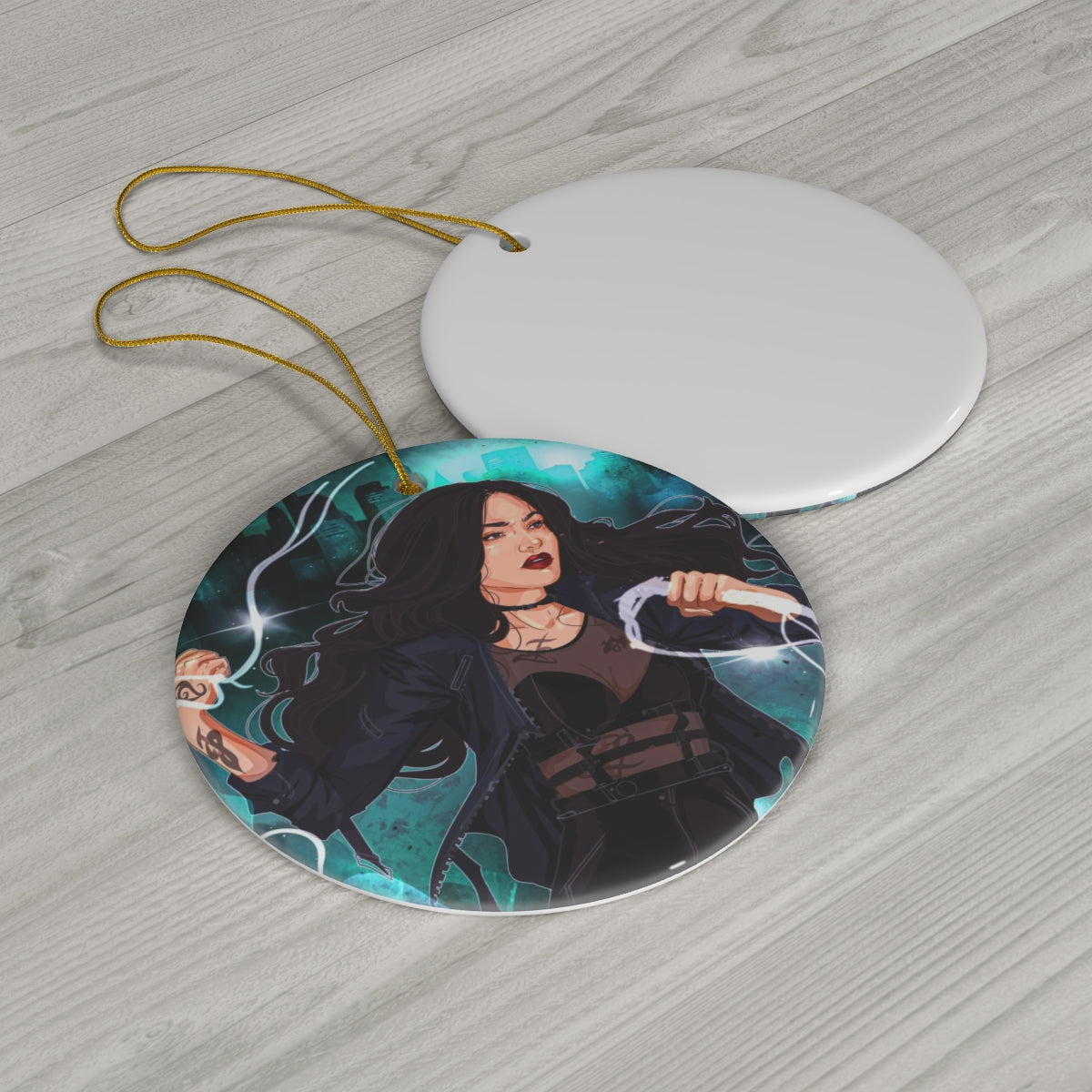 Izzy Lightwood Ceramic Ornament Shadowhunters Bookish Merch Reader Gifts for Her Best Friend Bookish