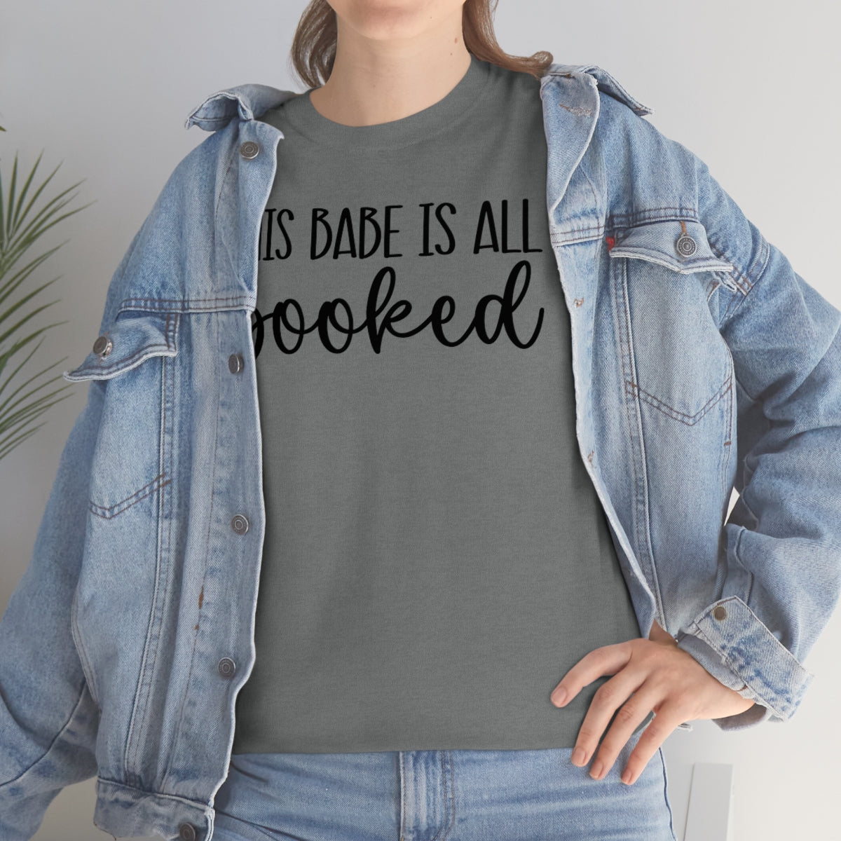This Babe is all Booked Unisex Heavy Cotton Tee Bookish T Shirt Reader T Shirt Bookish Clothing Trendy T Shirt Readers Apparel