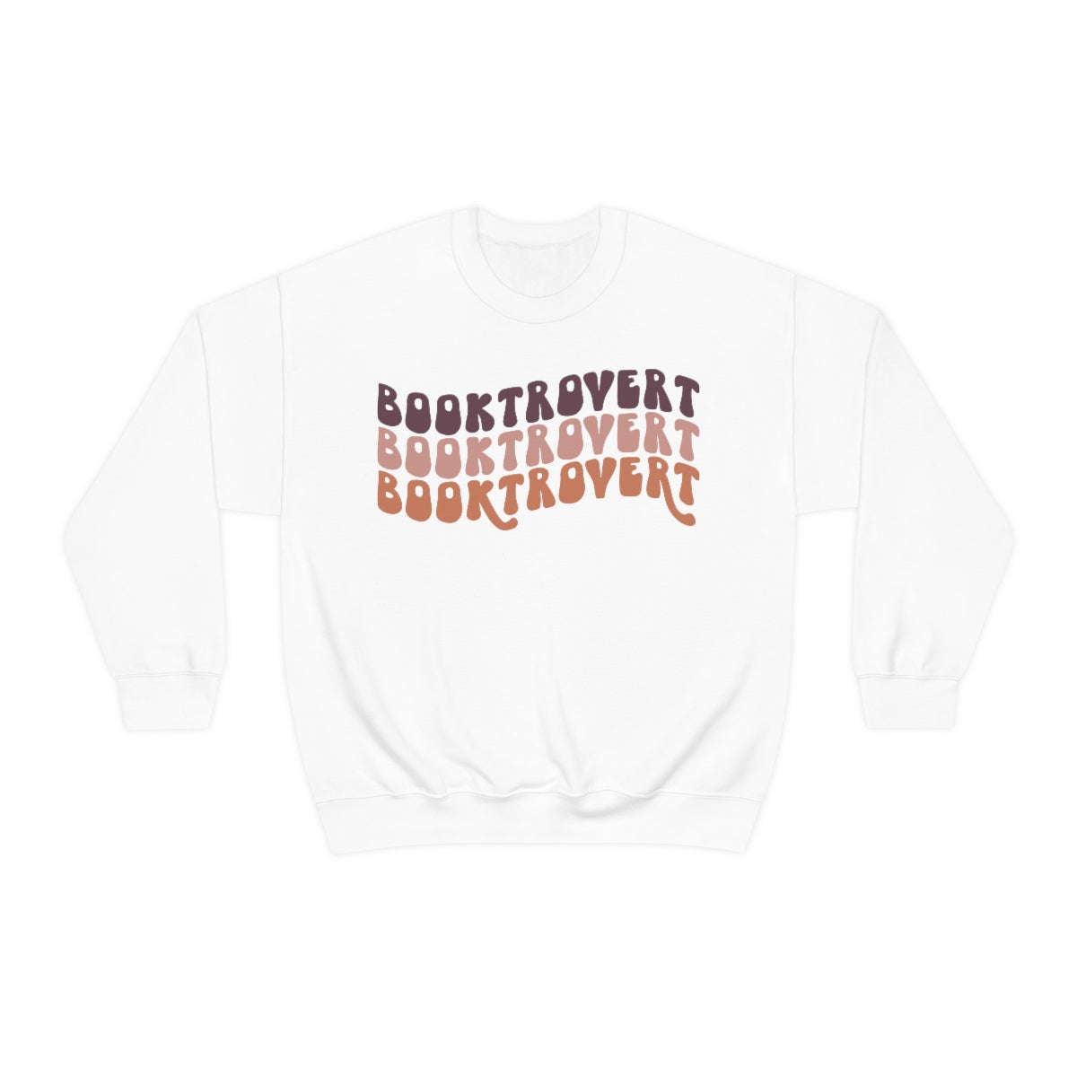 Booktrovert Unisex Heavy Blend Crewneck Sweatshirt Reader Gift For Her Bookish Merch For Book Lover Bookish Apparel