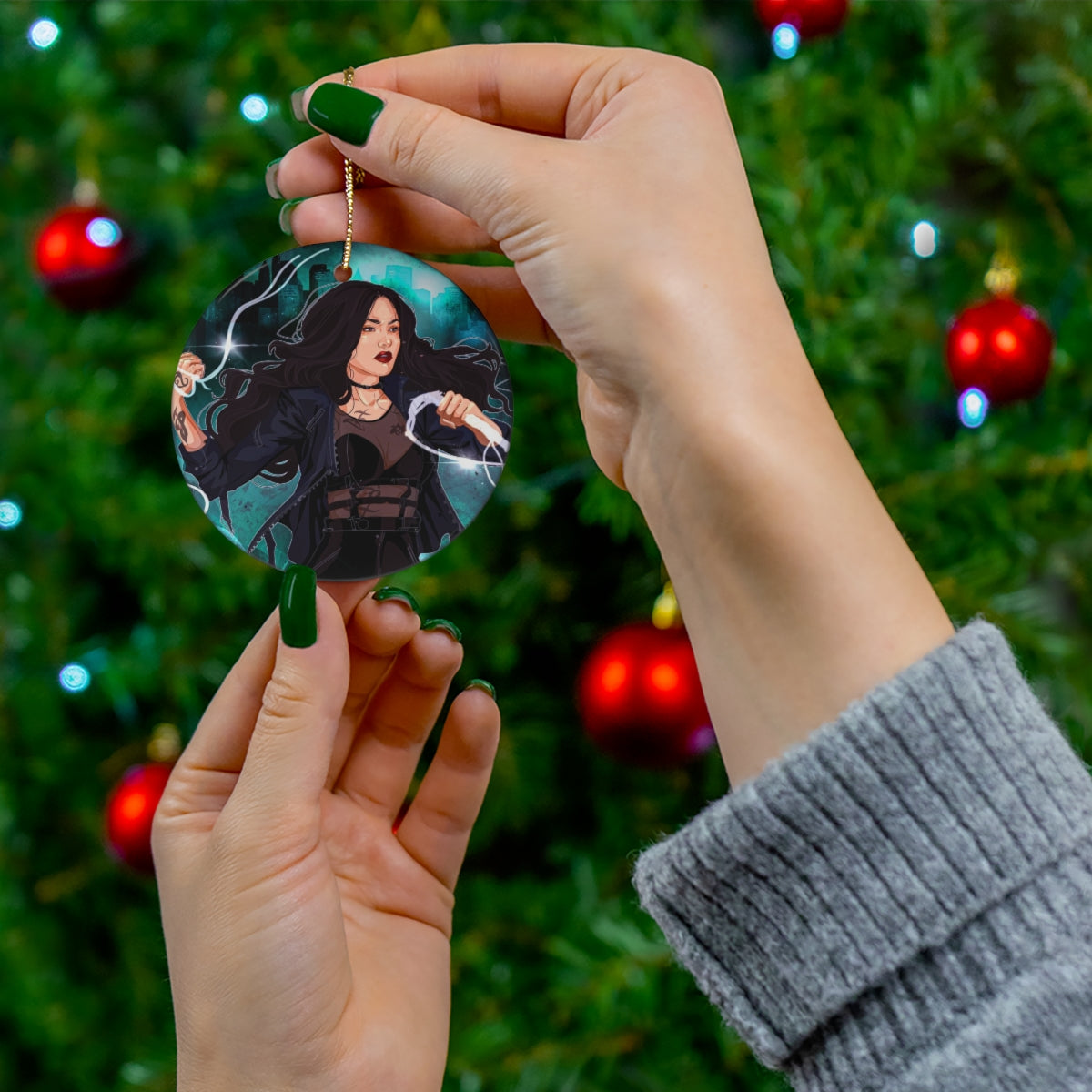 Izzy Lightwood Ceramic Ornament Shadowhunters Bookish Merch Reader Gifts for Her Best Friend Bookish