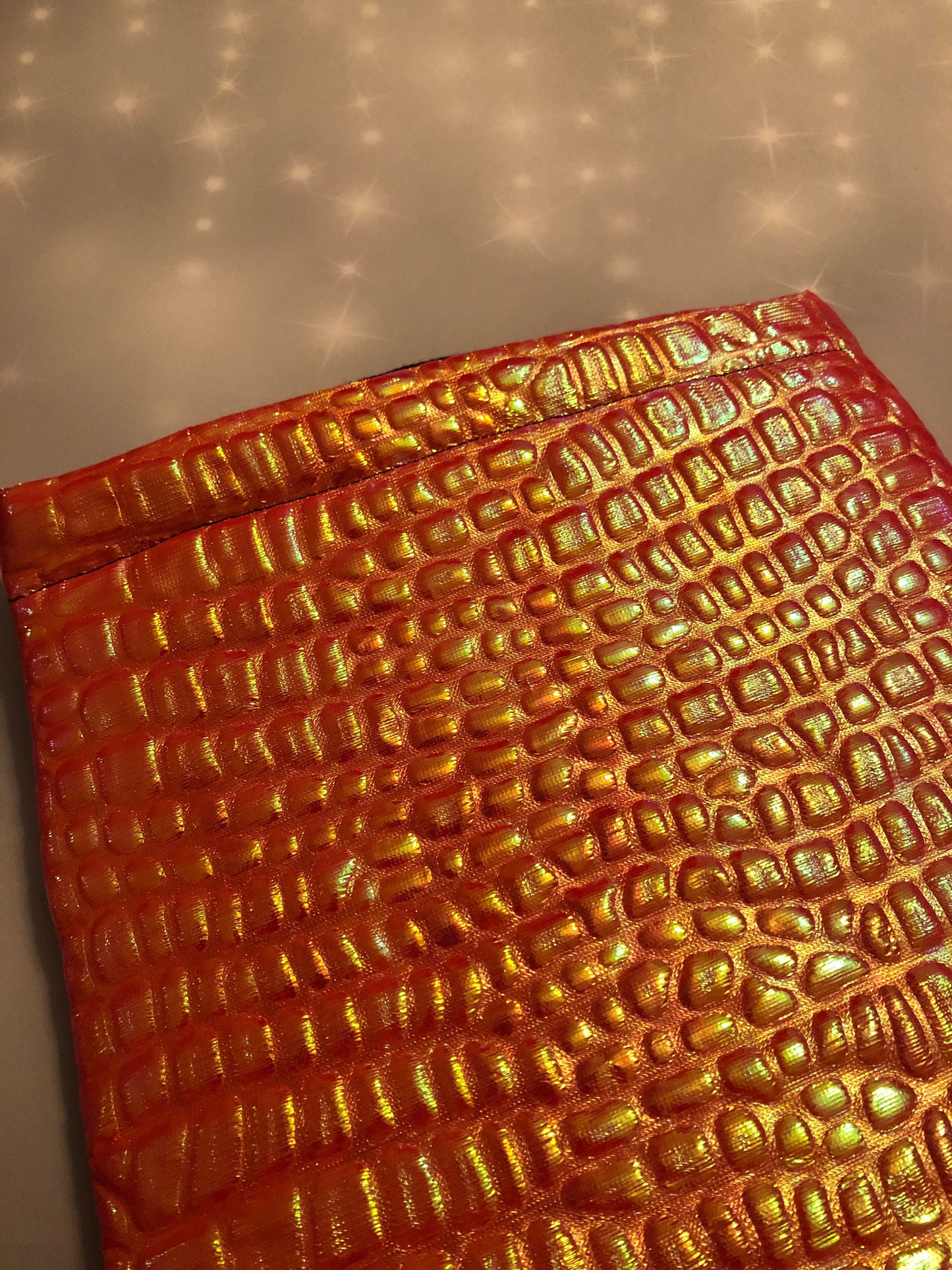 Red/Pink Dragon Scale Book Sleeve