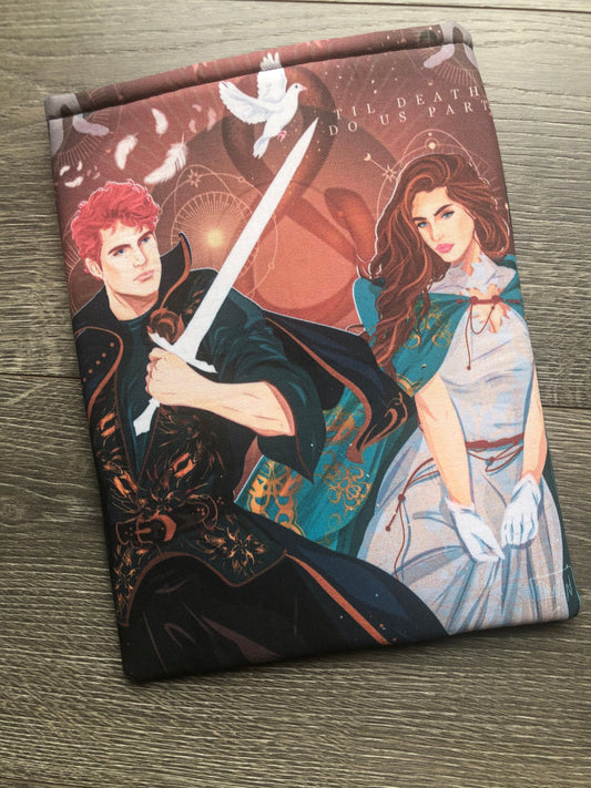 Medium Serpent and Dove Reid and Lou Cinnamon Roll Love Book sleeve