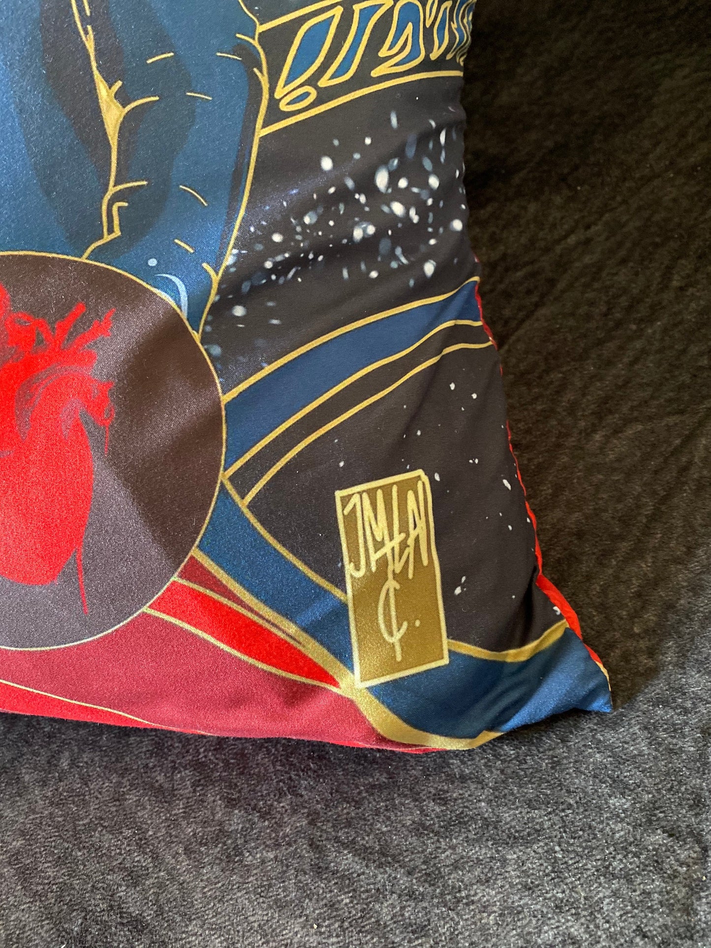 Nina and Matthias Grishaverse Six of Crows Waffle lover Pillow Cover 18x18