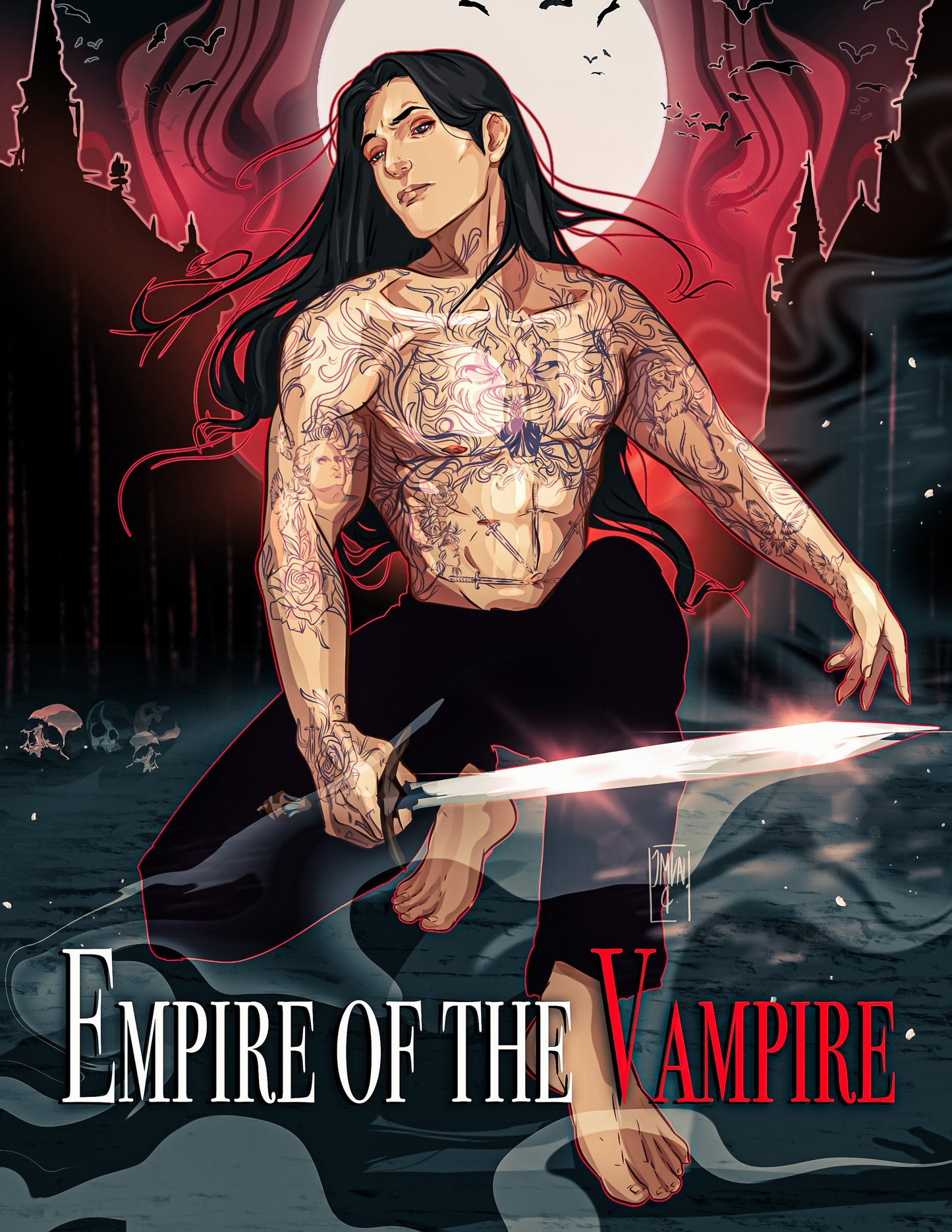 Medium Empire of the Vampire Book Sleeve