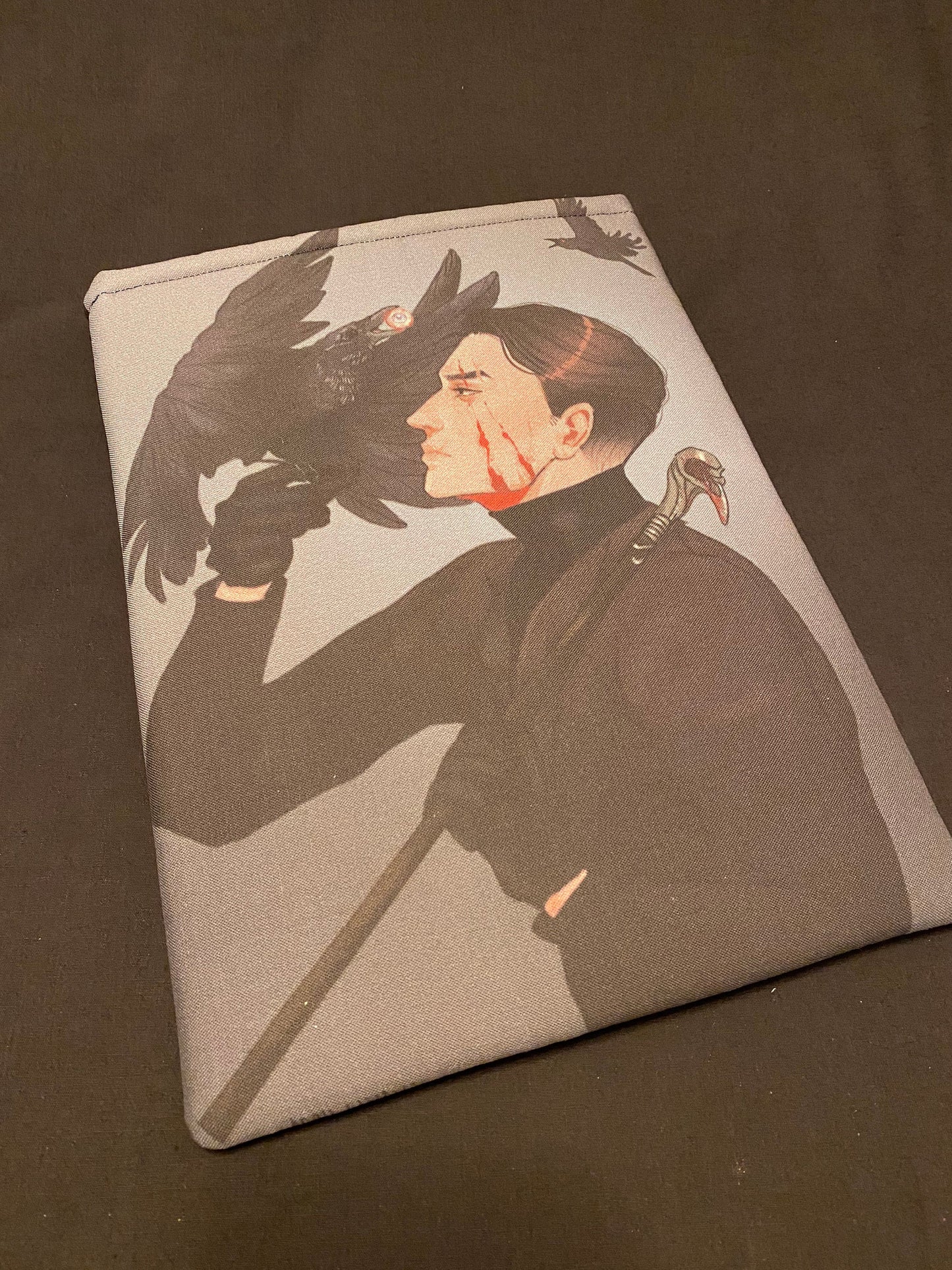 Medium Kaz Brekker Six of Crows Grishaverse Crow Inspired Book Sleeve