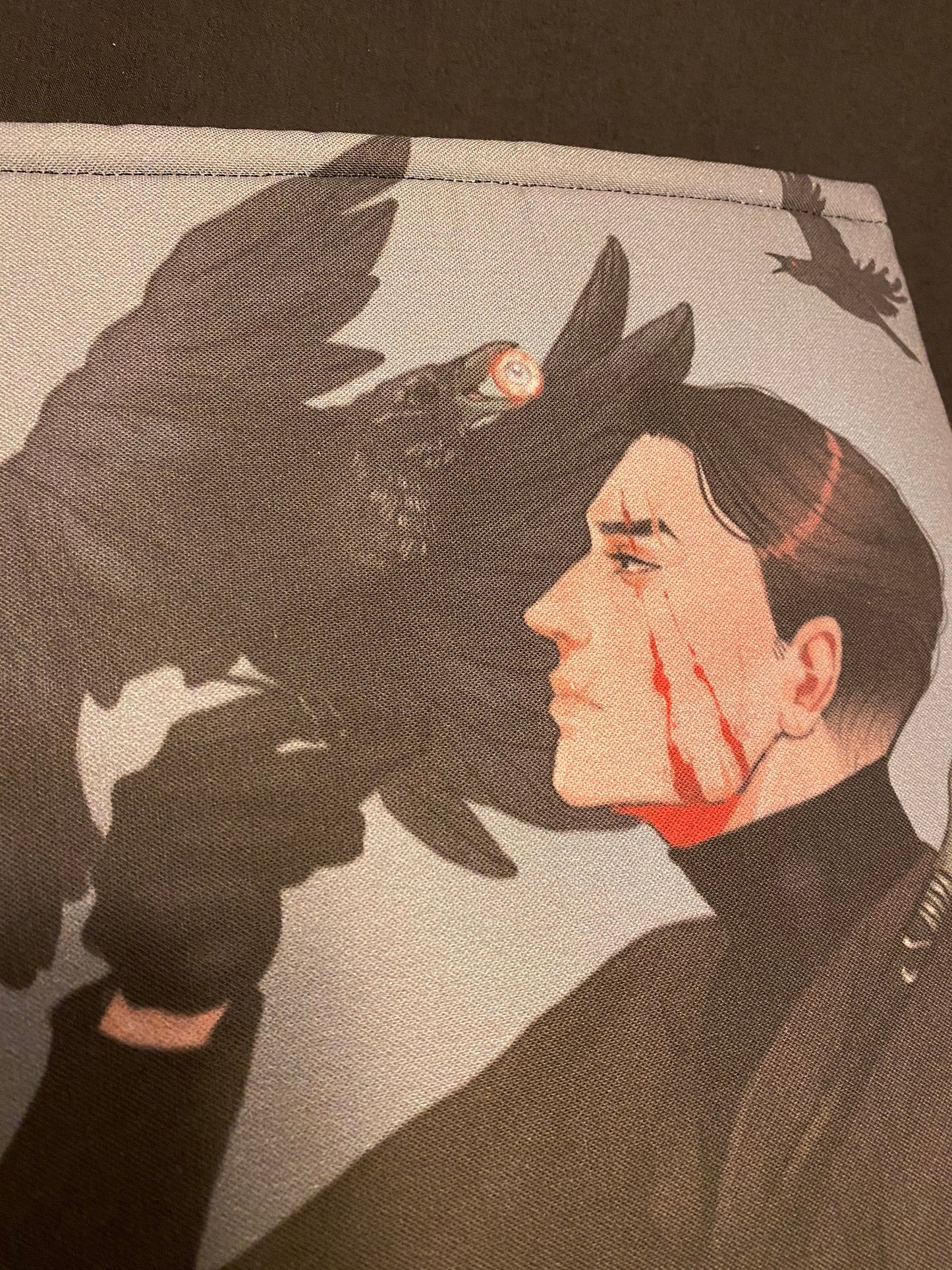 Medium Kaz Brekker Six of Crows Grishaverse Crow Inspired Book Sleeve