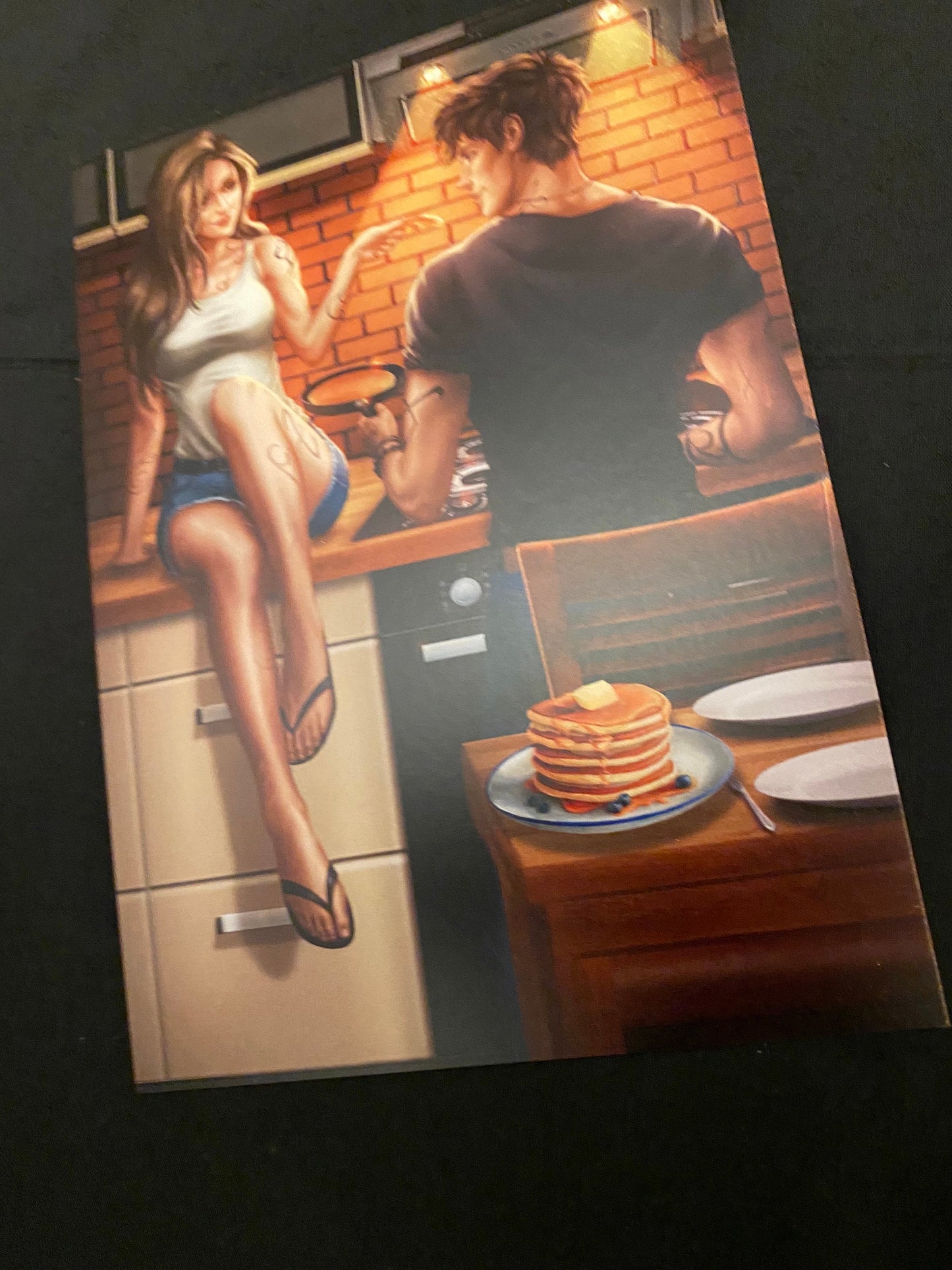 5x7 Art Print Shadowhunters Pancakes with Jemma
