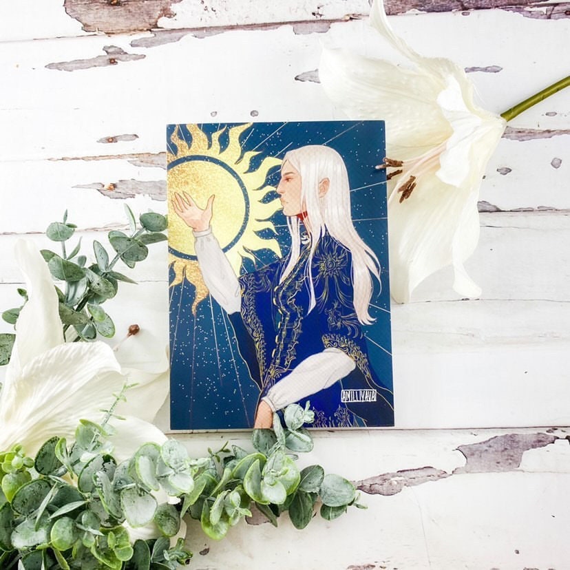 5x7 Art Print Alina Starkov Grishaverse Sun Summoner The Light Shadow and Bone SOC