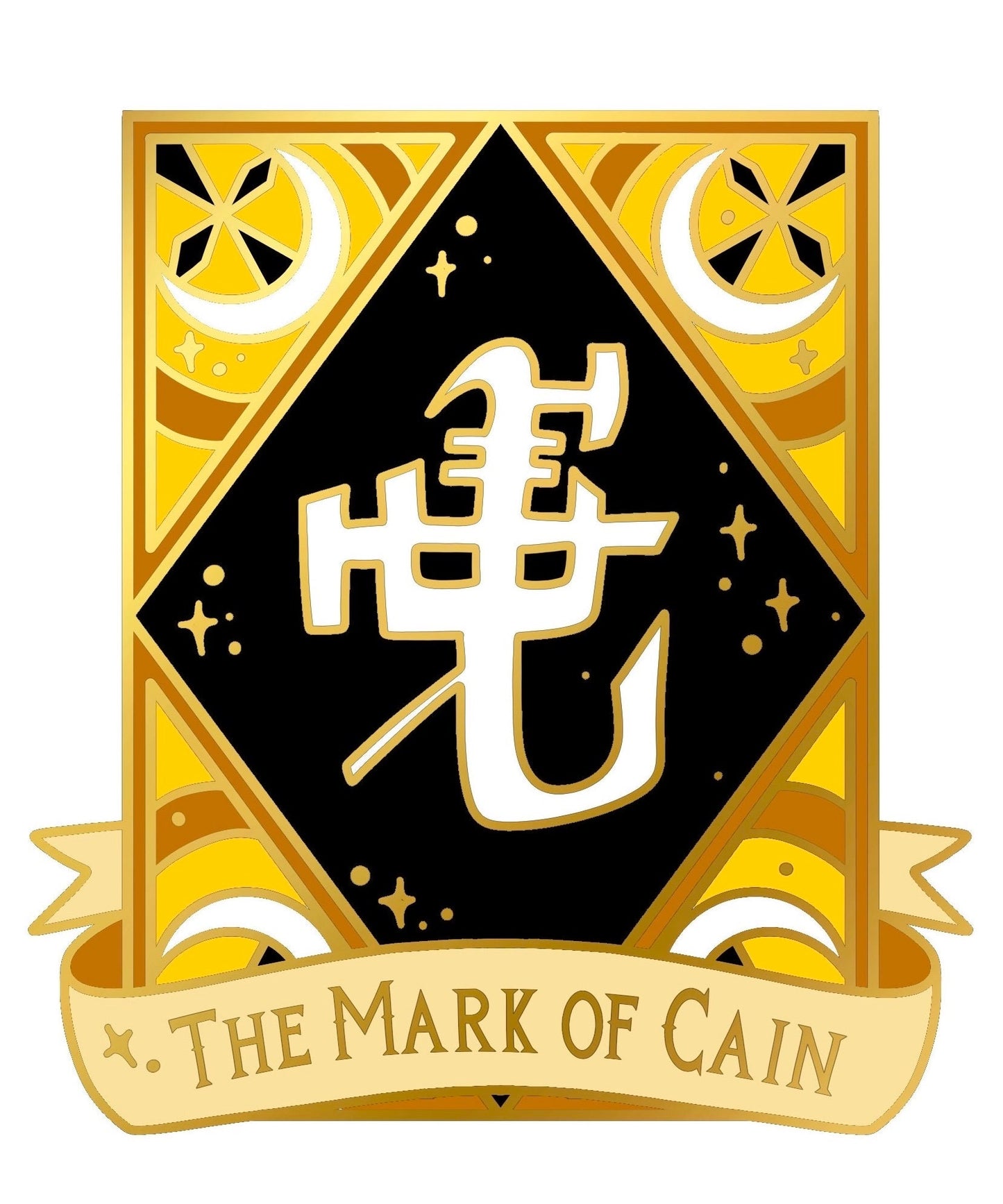 Mark of Cain Rune Shadowhunters Enamel Pin