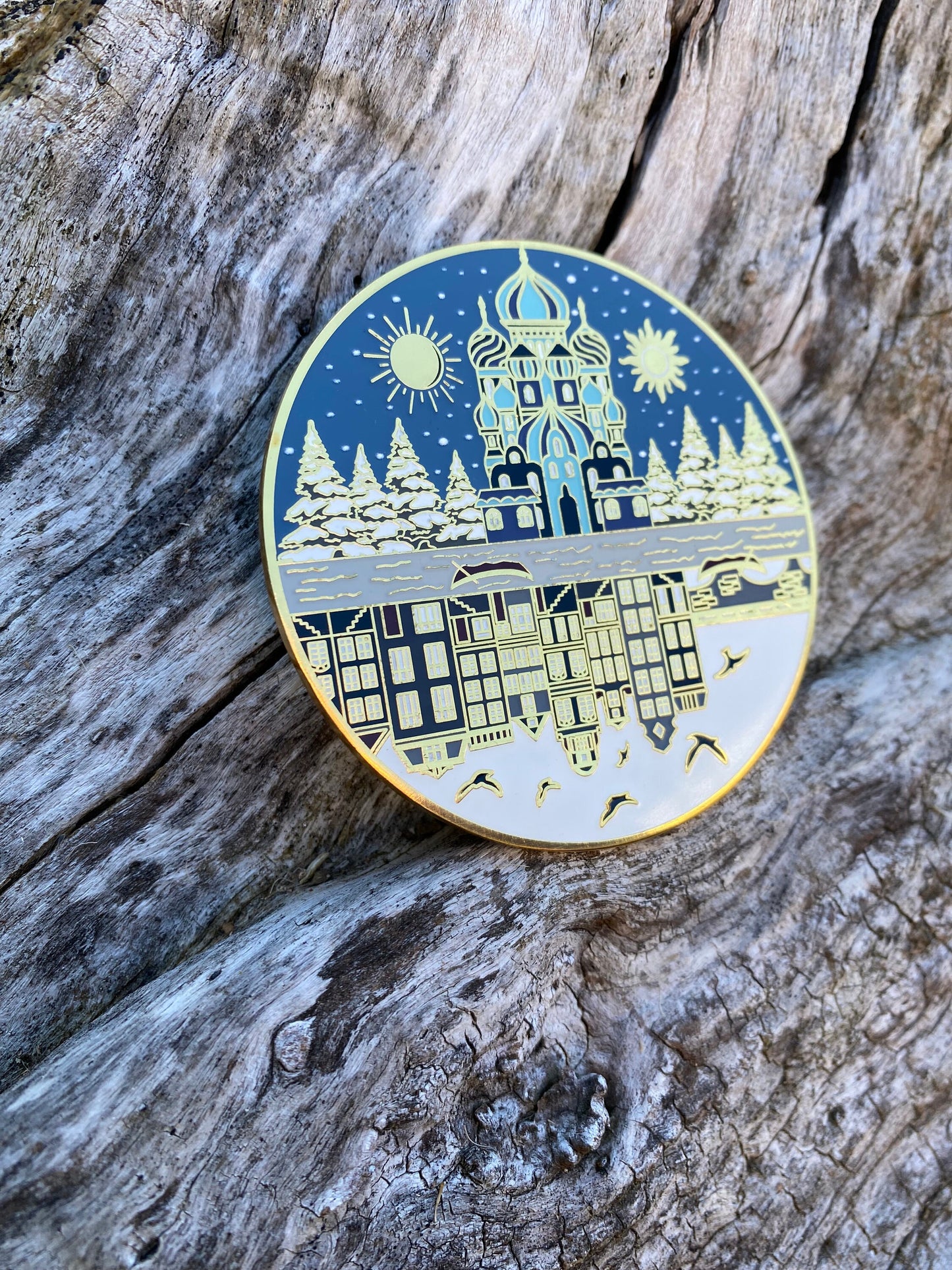 Shadow and Crows Enamel Pin Location
